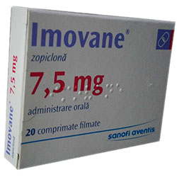 Imovane 7.5mg Sanofi Zopiklon tabletter