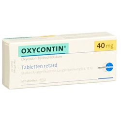 OxyContin 40mg MundiPharma Oxykodon retardtablett