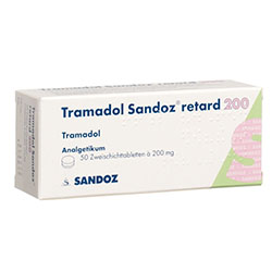 Tramadol 200mg Sandoz retardtablett
